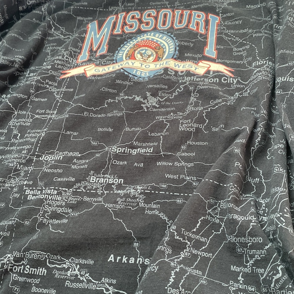 Missouri Aop Map Tee - image 5
